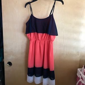 Color block dress